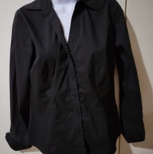 Worthington size 4 black shirt